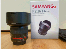 Samyang 14mm f/2.8 if ed umc aspherical nikon f